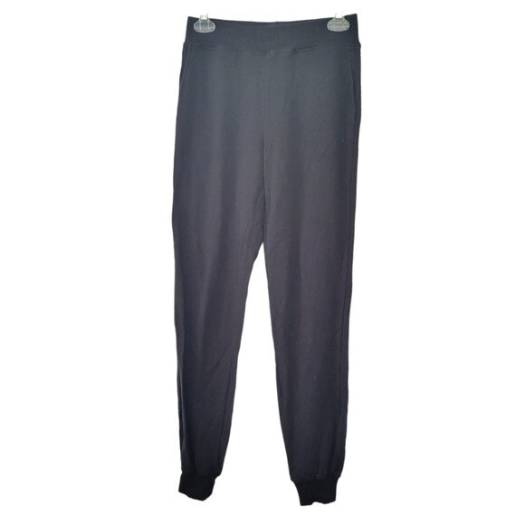 L'agence The Moss Joggers in Black Size Small Modal Soft Loungewear - Picture 1 of 5